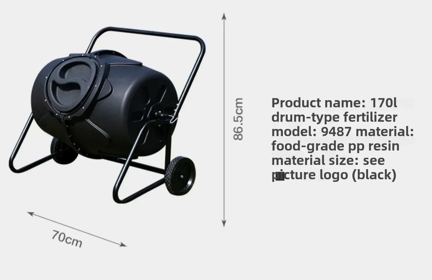 Gardening Garden Trash Can Outdoor Compost Bin Garden Accumulation Aerobic Compost Household