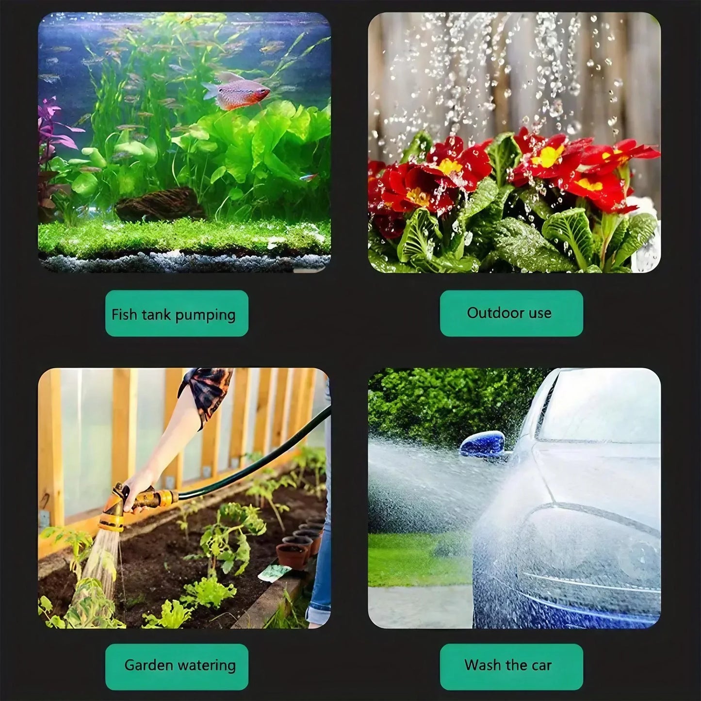 Portable Home Garden Outdoor Tool Electric Drill Pump Diesel Oil Fluid Water Pump Mini Hand Self-priming Liquid Transfer Pumps
