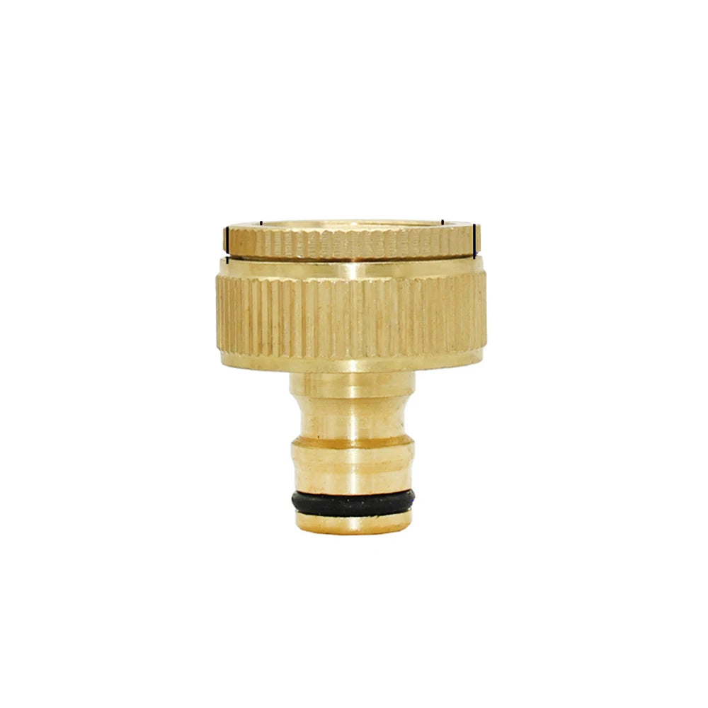 1/2'' 5/8" 3/4'' 1'' Brass Hose Quick Connector Water Stop Fitting