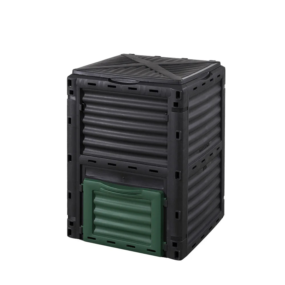 Large outdoor compost bucket deciduous food waste gardening garden compost bin