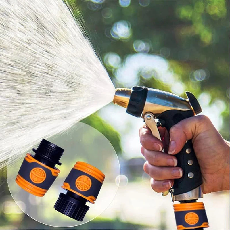 10/1PCS Garden Hose Quick Connector Faucet Extender Hose Connection Joint Garden Water Pipe Connectors Watering Pipe Fittings