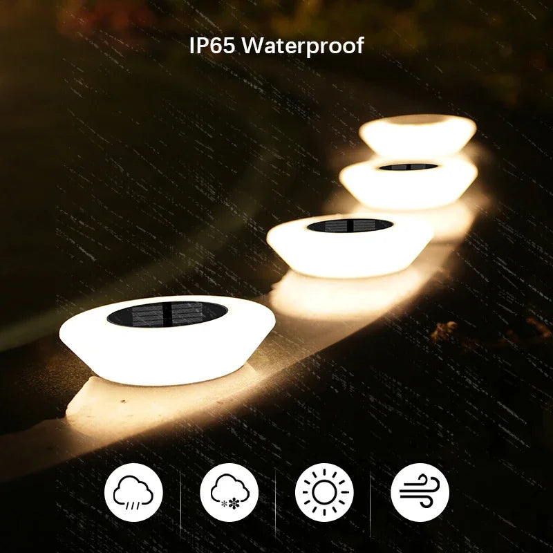 1/4Pack Solar Lights LED Lawn Lamp Outdoors Floor Lamp Landscape