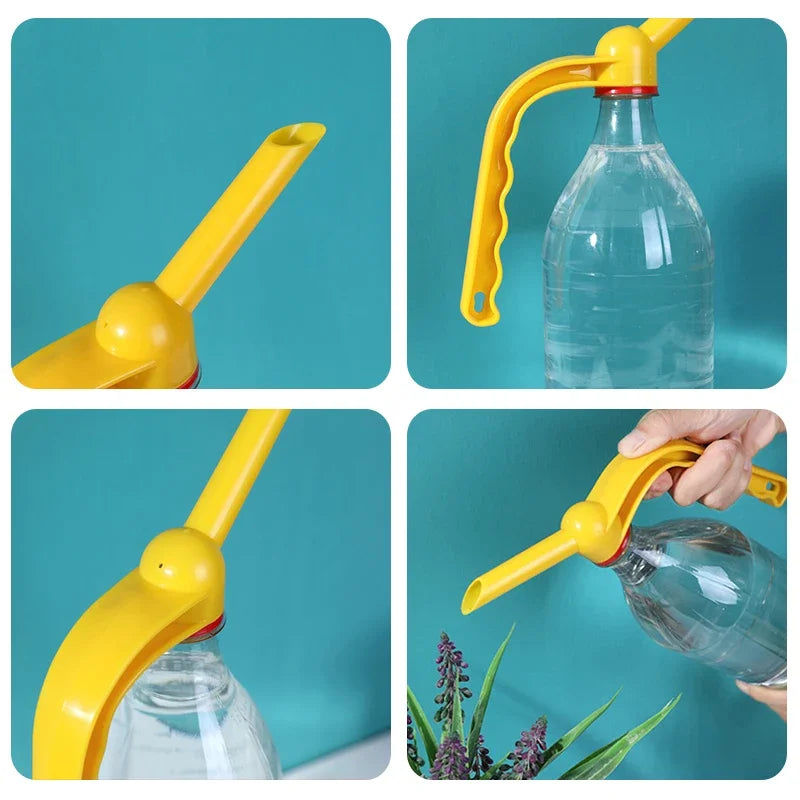 Long-spout watering can flower watering device garden watering can horticultural vegetable watering beverage bottle watering can