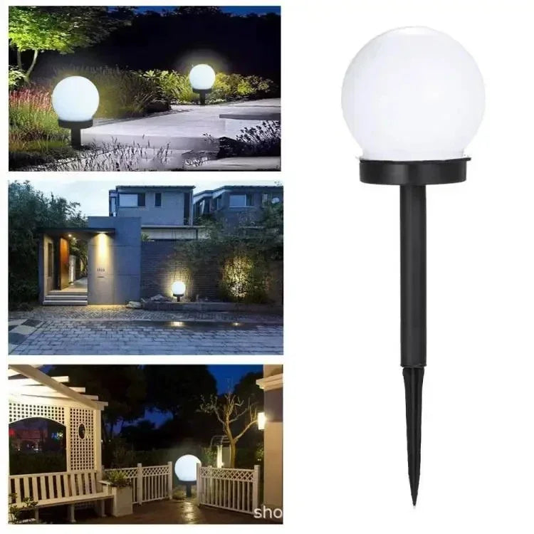 1/3/9PC Solar Powered LED Bulb Lamp Energy Light Waterproof Outdoor