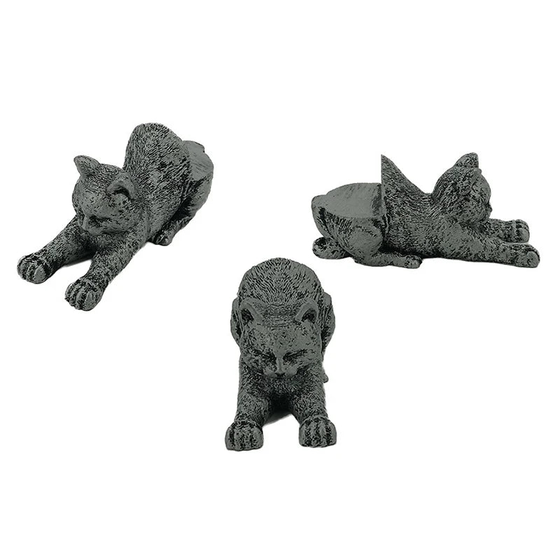 Flower Pot Feet Animal Figures Plant Pot Feet For Outdoor Support 3 Pack Animal Statues Plant Stand Resin Pot Feet