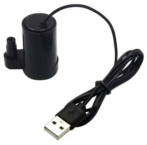 1pcs DC 3-5V USB Micro Submersible Mini Low Noise Brushless Water Pump for Aquariums Fish Tank Pond Fountain Hydroponics Garden
