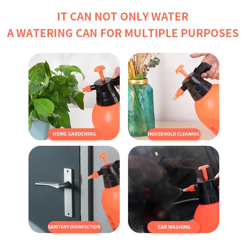 Car Wash Watering Spray Bottle Household Air Pressure Sprayer Disinfection Special Pressure Foam Spray Bottle Car Accessories