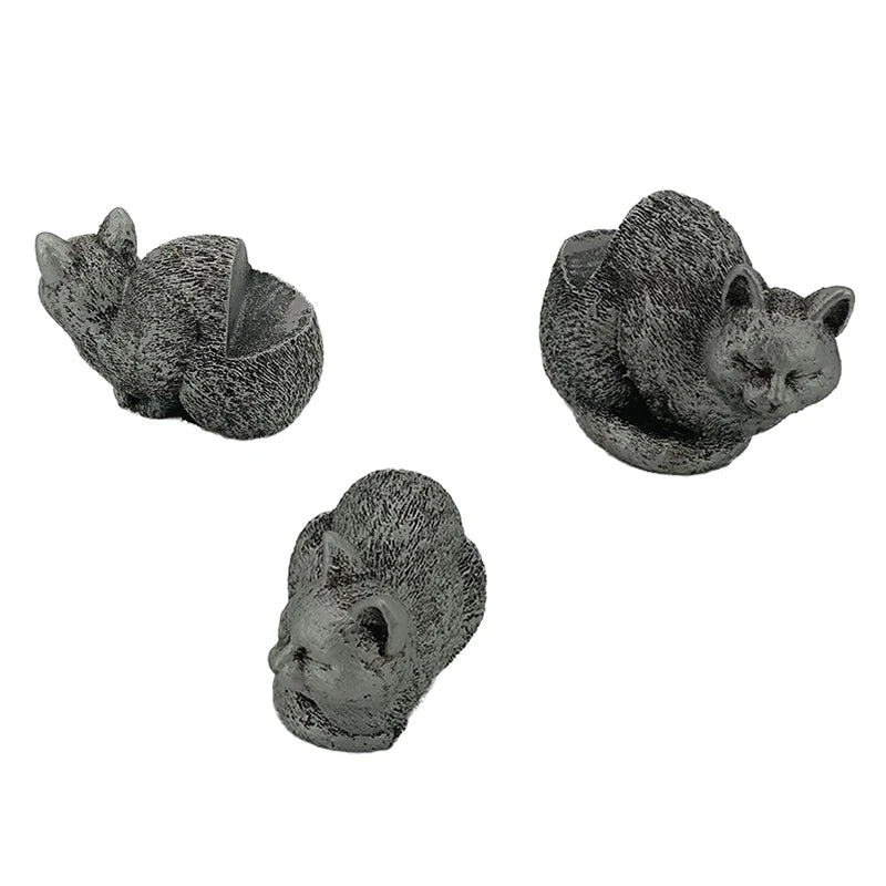 Flower Pot Feet Animal Figures Plant Pot Feet For Outdoor Support 3 Pack Animal Statues Plant Stand Resin Pot Feet