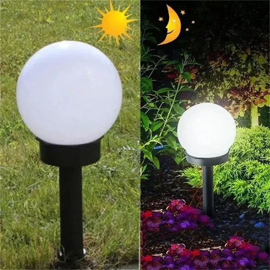 1/3/9PC Solar Powered LED Bulb Lamp Energy Light Waterproof Outdoor
