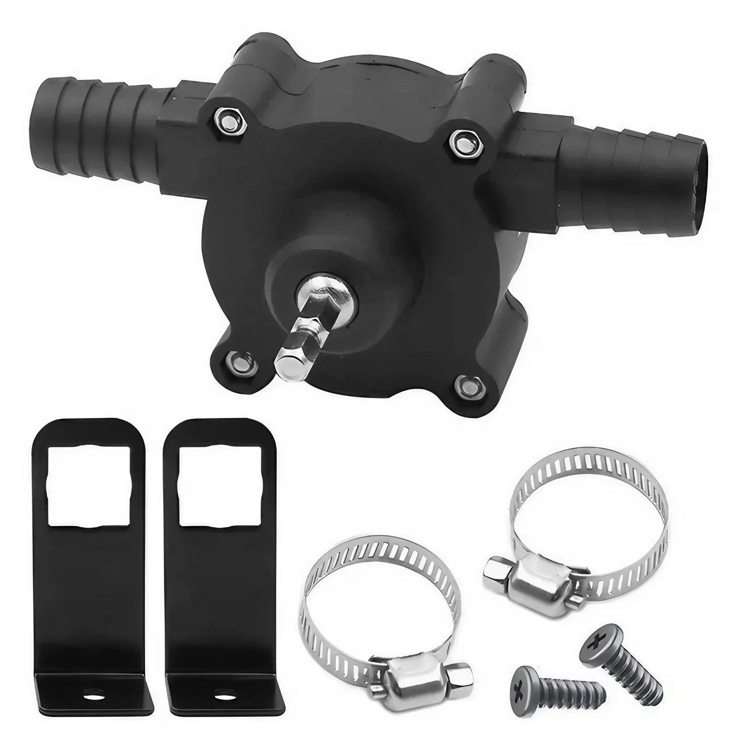 Portable Home Garden Outdoor Tool Electric Drill Pump Diesel Oil Fluid Water Pump Mini Hand Self-priming Liquid Transfer Pumps