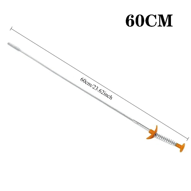 Length: 60/90 cm. flexible hose picking tool. Suitable for reaching into basements and garden cleaning.