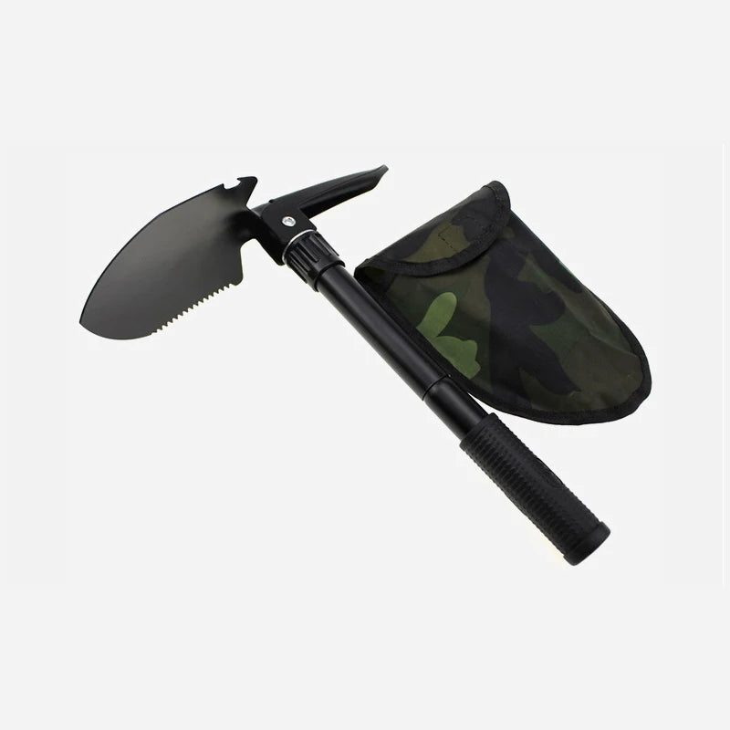 Multifunctional Folding Shovel Garden Tools Camping Mini Telescopic Snow Scraper Foldable Agricultural Military Survival Spade