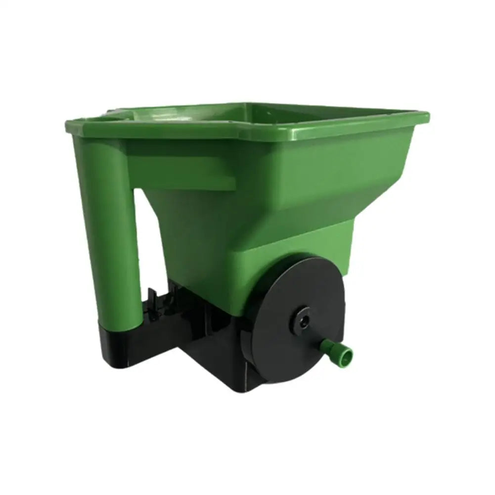 Gardening Seed Spreader Manual Seeder Capacity with 5 Gears Adjustable for Sowing Fertilizing Melting Snow for Garden Lawn