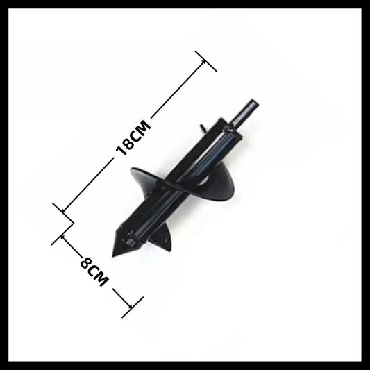 Metal Drill Bit Set Steel Gardening Tools Yard Spiral Rod Loose Soil Digging Pit Sowing Planting Flowers And Trees Plant Tool