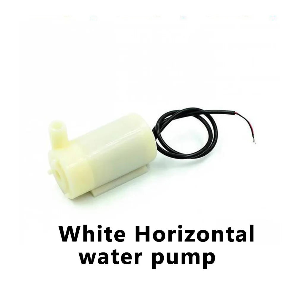 DC 3V 5V Micro Submersible Motor Pump Silent Portable Submersible Water Pump USB for Fish Tank Fountain Aquarium Garden