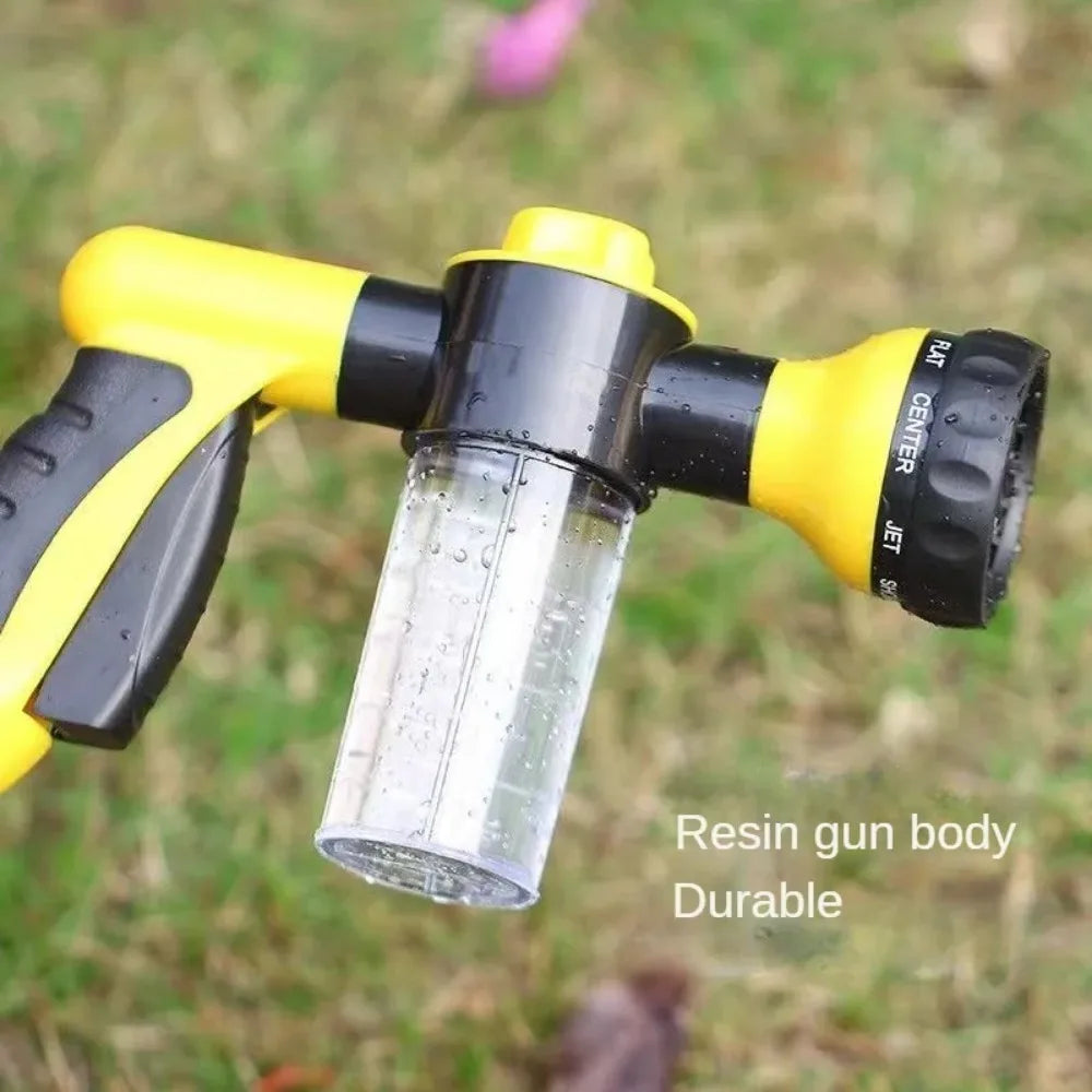 Portable Auto Foam Lance Water Gun High Pressure 3 Grade Nozzle Jet Car Washer Sprayer Cleaning Tool Automobile Garden Wash Tool