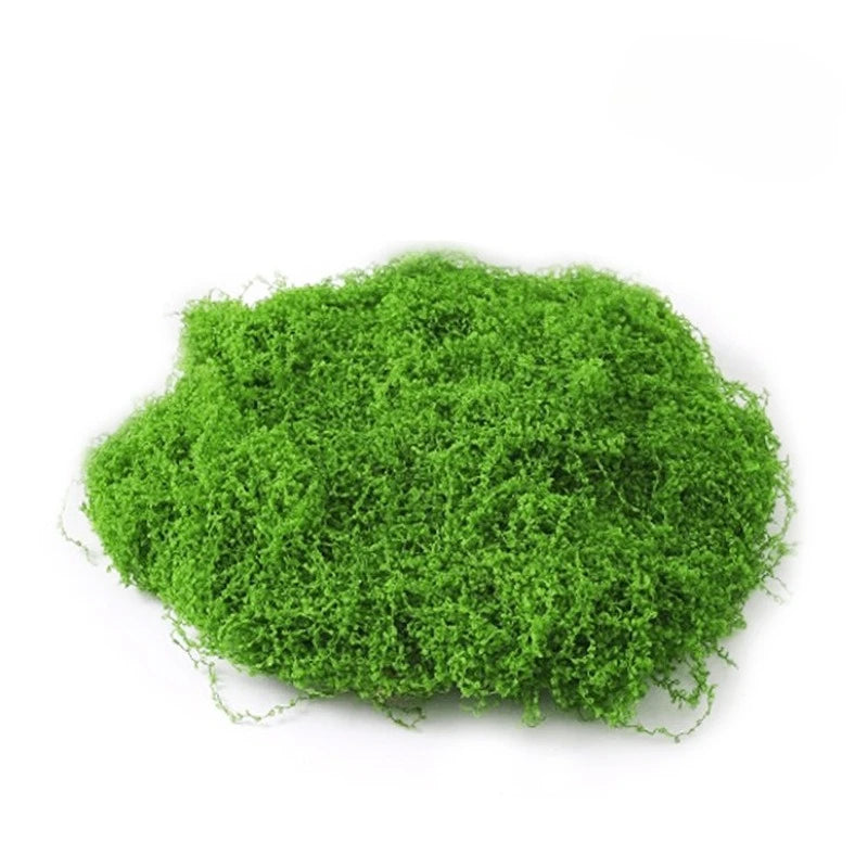 Artificial Green Plants Moss Grass Home Living Room Garden Decoration Mini Landscape Fake Flower DIY Crafts